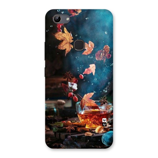 Falling Leaves Tea Back Case for Vivo Y81