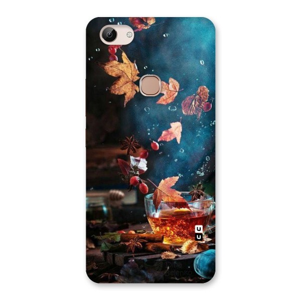 Falling Leaves Tea Back Case for Vivo Y83