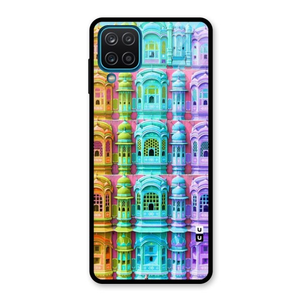 Fancy Architecture Glass Back Case for Galaxy A12