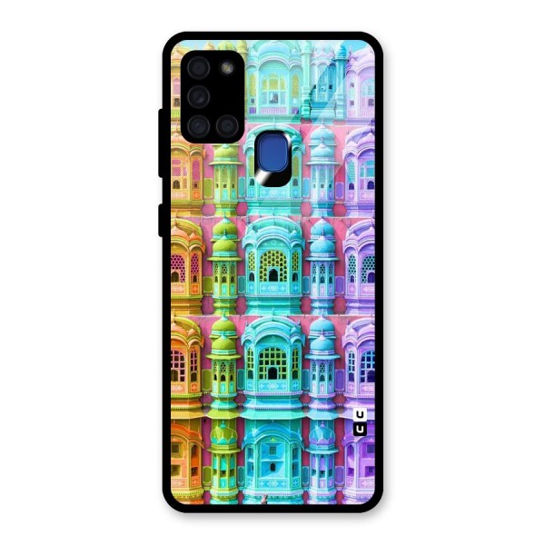 Fancy Architecture Glass Back Case for Galaxy A21s