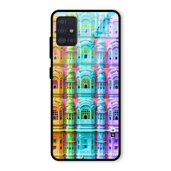 Fancy Architecture Glass Back Case for Galaxy A51