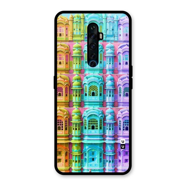 Fancy Architecture Glass Back Case for Oppo Reno2 Z