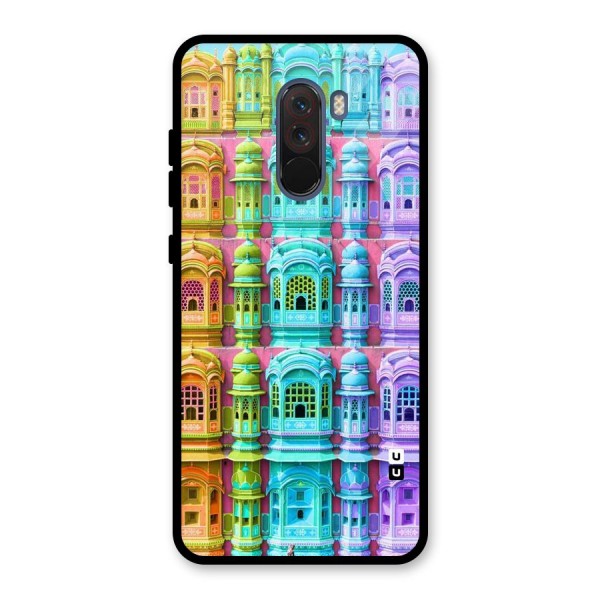 Fancy Architecture Glass Back Case for Poco F1