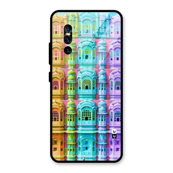 Fancy Architecture Glass Back Case for Vivo V15 Pro