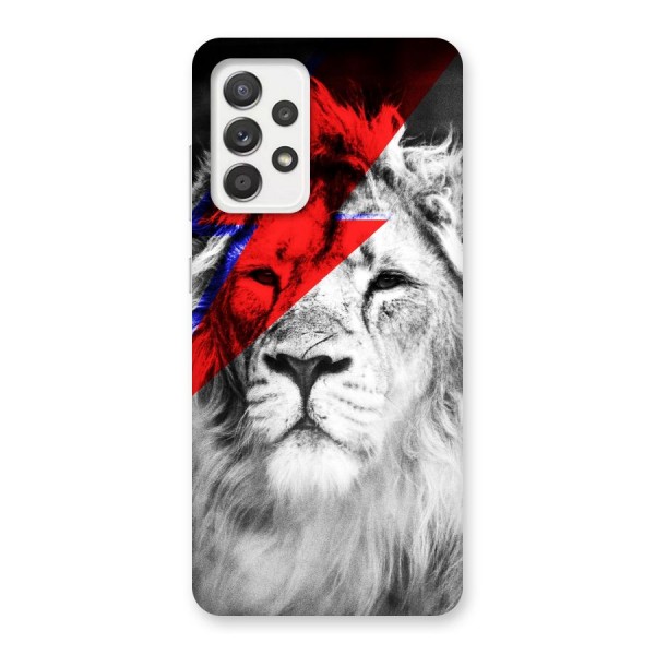 Fearless Lion Back Case for Galaxy A52