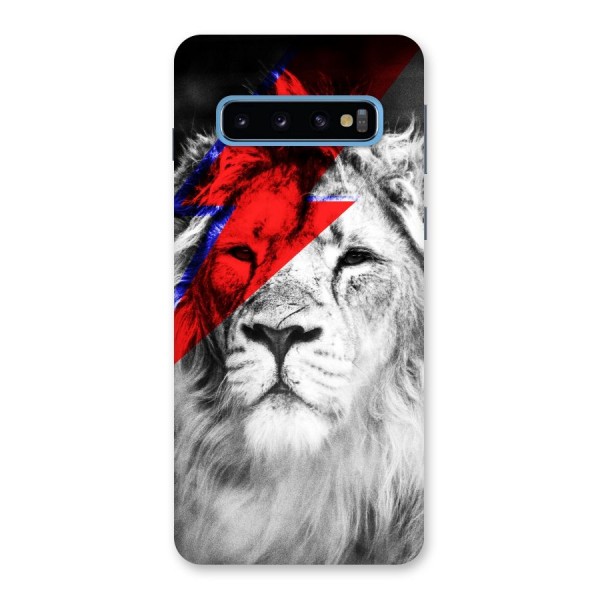 Fearless Lion Back Case for Galaxy S10