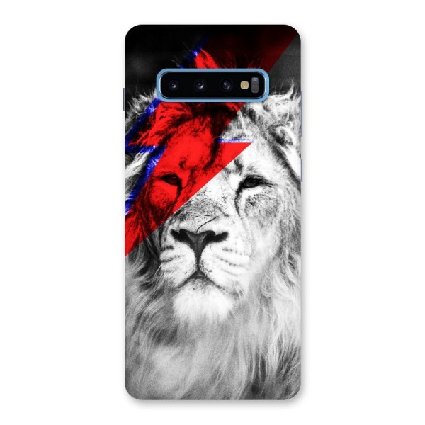 Fearless Lion Back Case for Galaxy S10 Plus