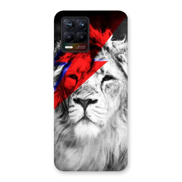 Fearless Lion Back Case for Realme 8