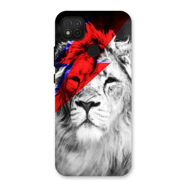 Fearless Lion Back Case for Redmi 9C