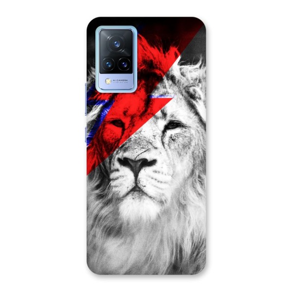 Fearless Lion Back Case for Vivo V21 5G