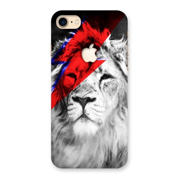 Fearless Lion Back Case for iPhone 7 Apple Cut