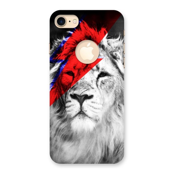 Fearless Lion Back Case for iPhone 8 Logo Cut