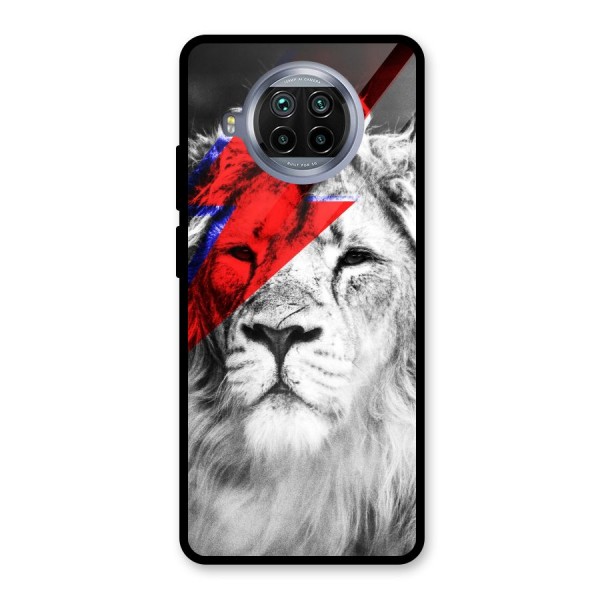 Fearless Lion Glass Back Case for Mi 10i