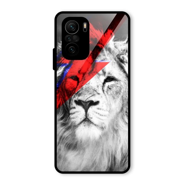 Fearless Lion Glass Back Case for Mi 11x