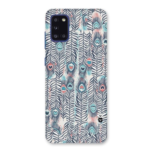 Feather Art Back Case for Galaxy A31