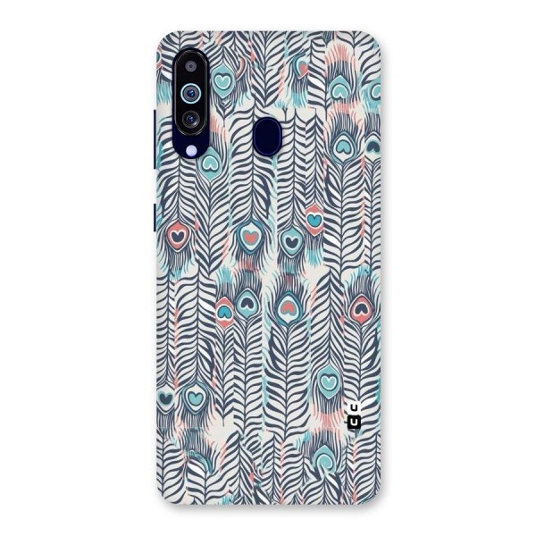 Feather Art Back Case for Galaxy A60