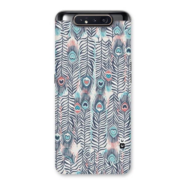 Feather Art Back Case for Galaxy A80