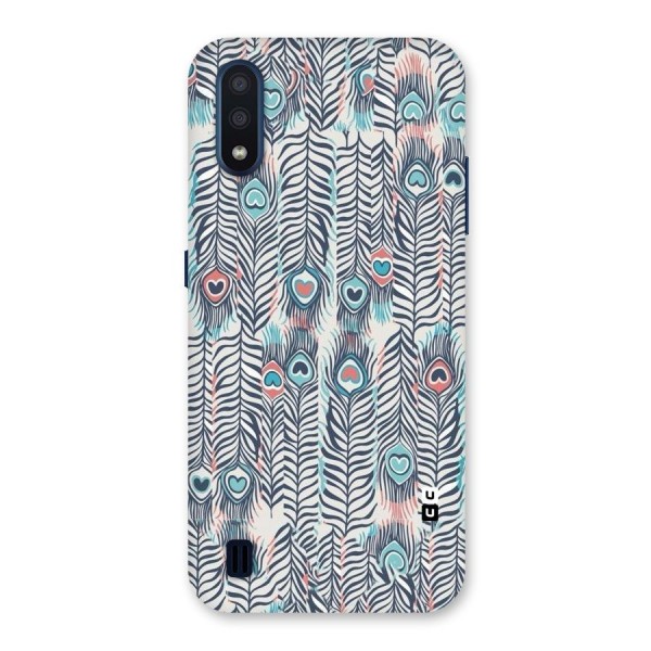 Feather Art Back Case for Galaxy M01