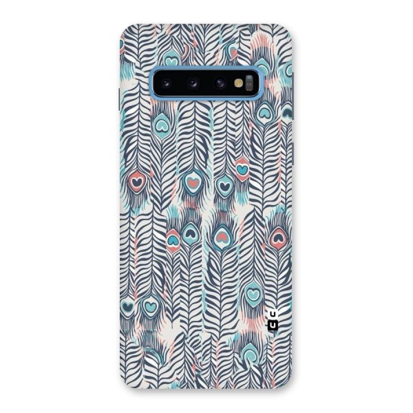 Feather Art Back Case for Galaxy S10