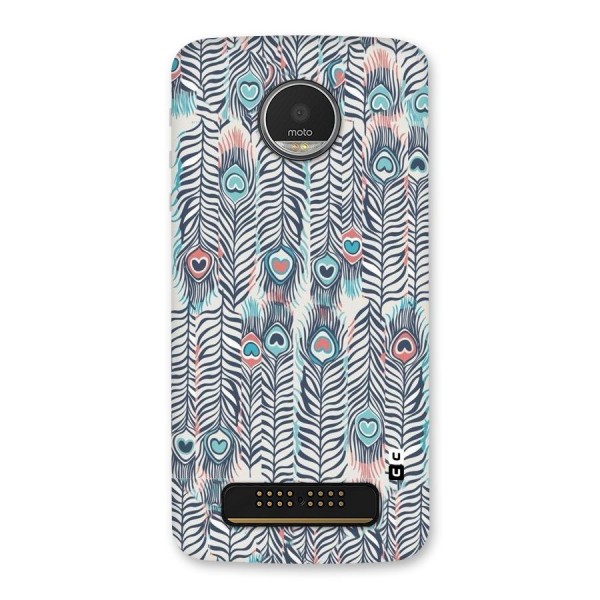 Feather Art Back Case for Moto Z Play