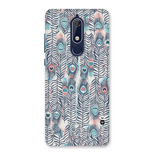 Feather Art Back Case for Nokia 5.1