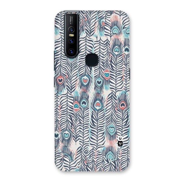 Feather Art Back Case for Vivo V15