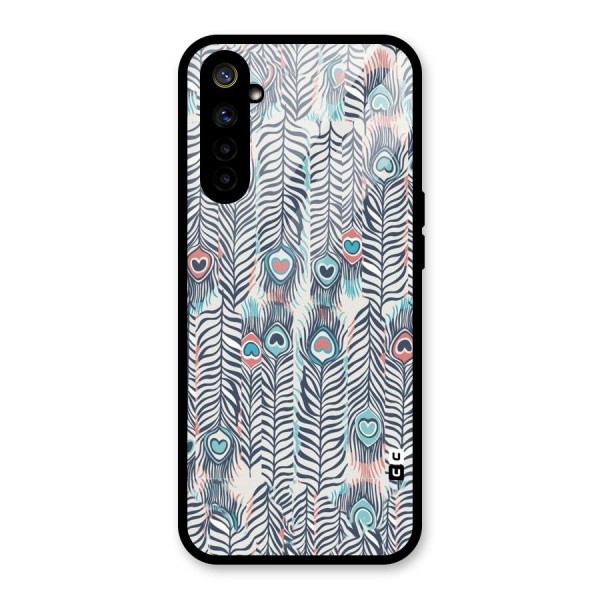 Feather Art Glass Back Case for Realme 6