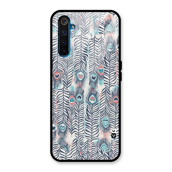 Feather Art Glass Back Case for Realme 6 Pro