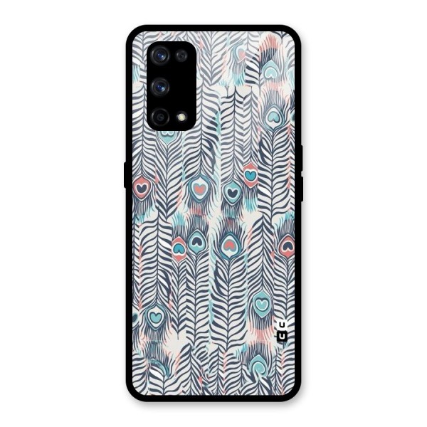 Feather Art Glass Back Case for Realme X7 Pro