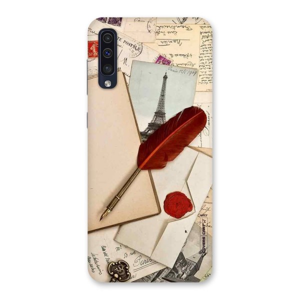 Feather Beauty Back Case for Galaxy A50