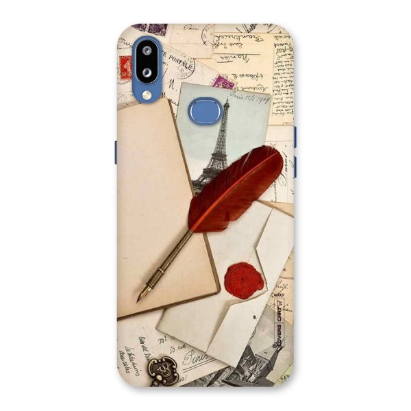 Feather Beauty Back Case for Galaxy M01s