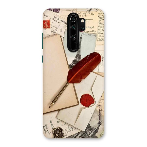 Feather Beauty Back Case for Redmi Note 8 Pro