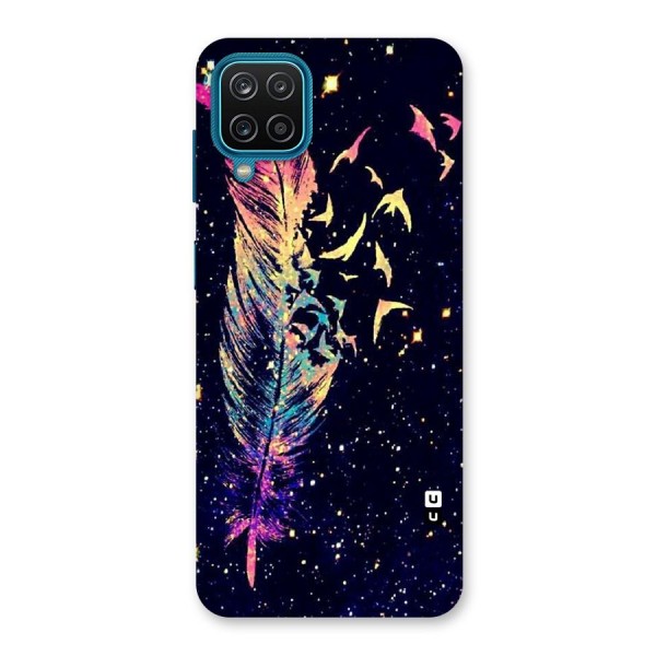 Feather Bird Fly Back Case for Galaxy F12