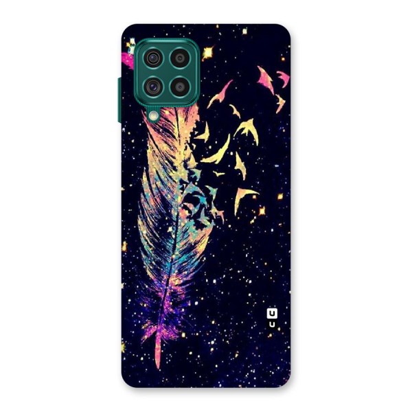 Feather Bird Fly Back Case for Galaxy F62