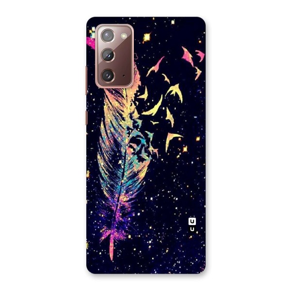 Feather Bird Fly Back Case for Galaxy Note 20