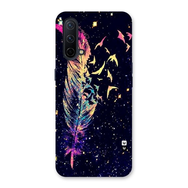 Feather Bird Fly Back Case for OnePlus Nord CE 5G