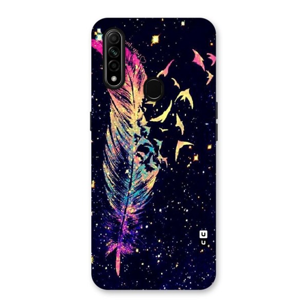 Feather Bird Fly Back Case for Oppo A31