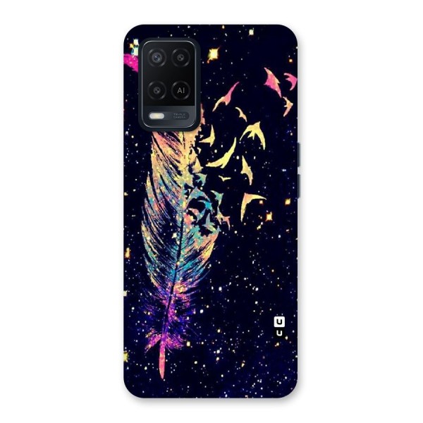 Feather Bird Fly Back Case for Oppo A54