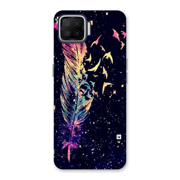 Feather Bird Fly Back Case for Oppo F17