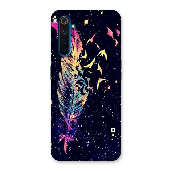 Feather Bird Fly Back Case for Realme 6 Pro