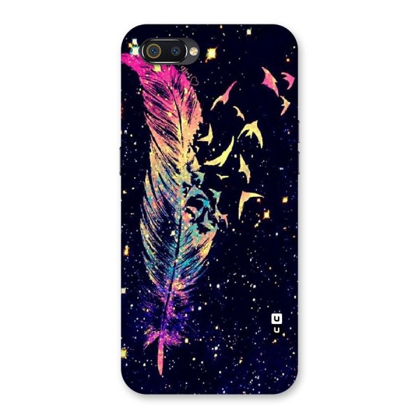 Feather Bird Fly Back Case for Realme C2