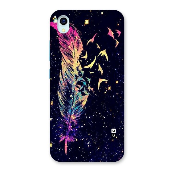 Feather Bird Fly Back Case for Vivo Y1s