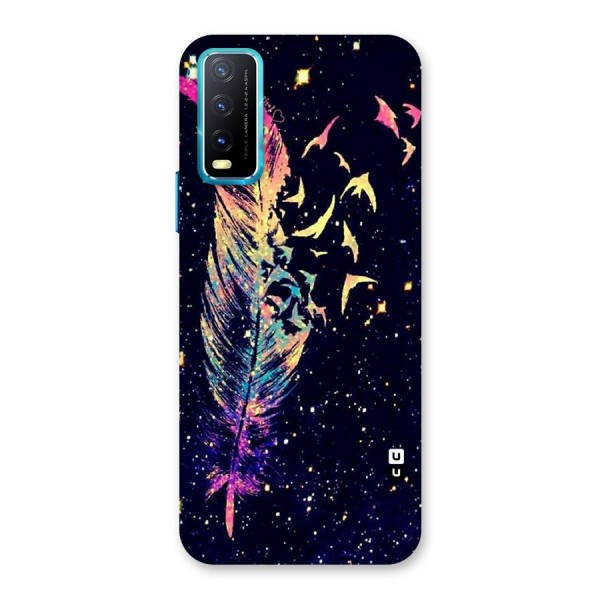 Feather Bird Fly Back Case for Vivo Y20