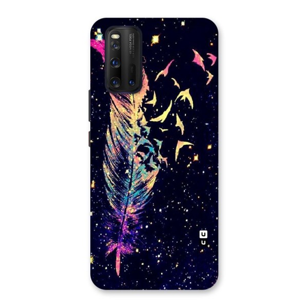 Feather Bird Fly Back Case for Vivo iQOO 3