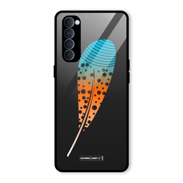 Feather Glass Back Case for Oppo Reno4 Pro