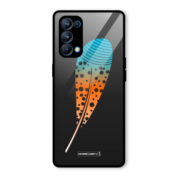 Feather Glass Back Case for Oppo Reno5 Pro 5G