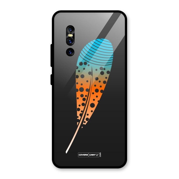 Feather Glass Back Case for Vivo V15 Pro