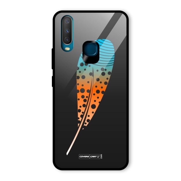 Feather Glass Back Case for Vivo Y12