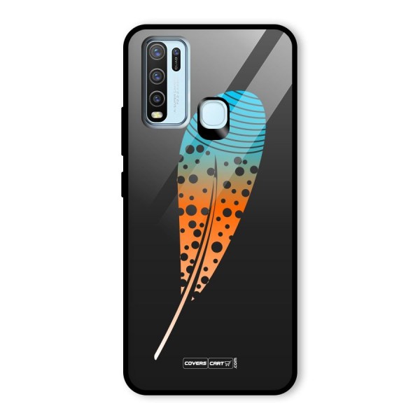 Feather Glass Back Case for Vivo Y30