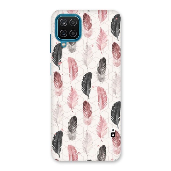 Feather Line Pattern Back Case for Galaxy F12